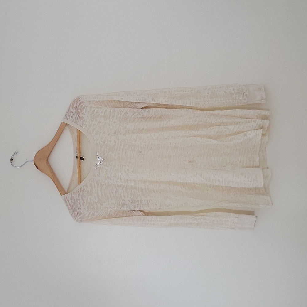 BKE Womens Sheer Top XXL